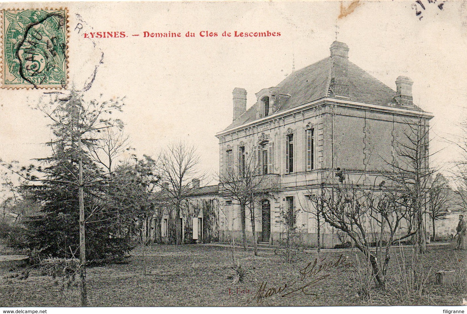 EYSINES Domaine Du Clos De Lescombes - Autres & Non Classés