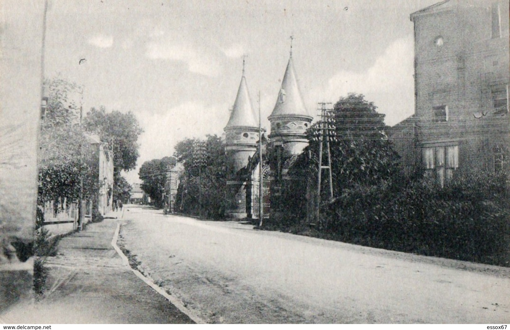 Feldpostkarte / Vouziers - Straßenansicht, Ca.1916 - Vouziers