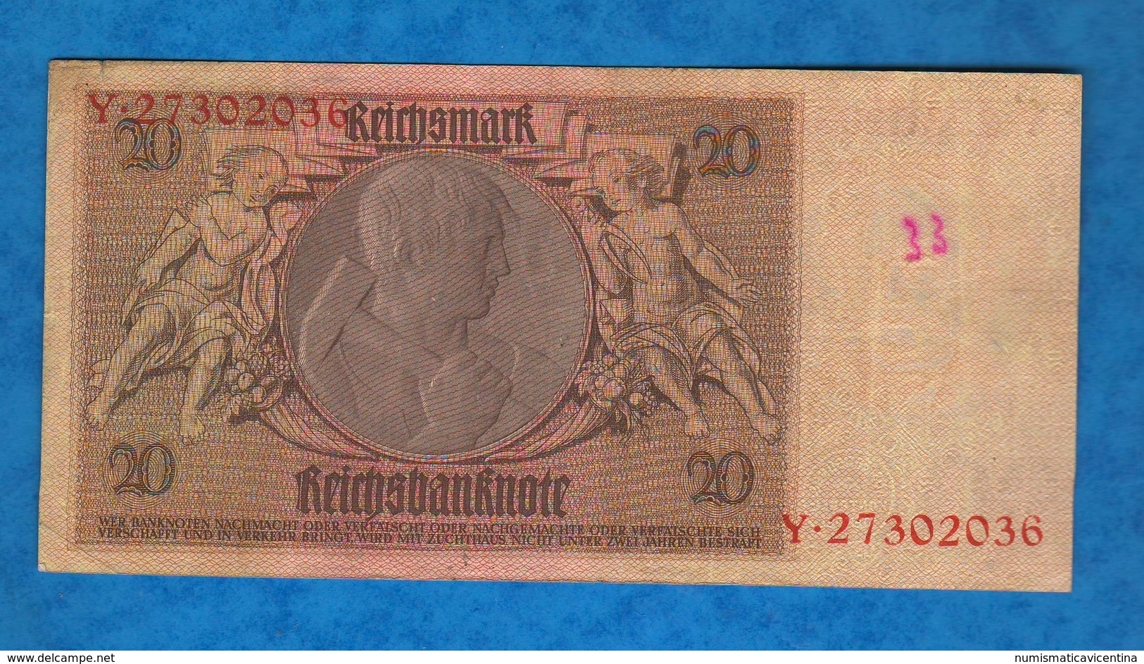 Germania 20 Marchi Weimar 1929 20 Mark - 20 Mark