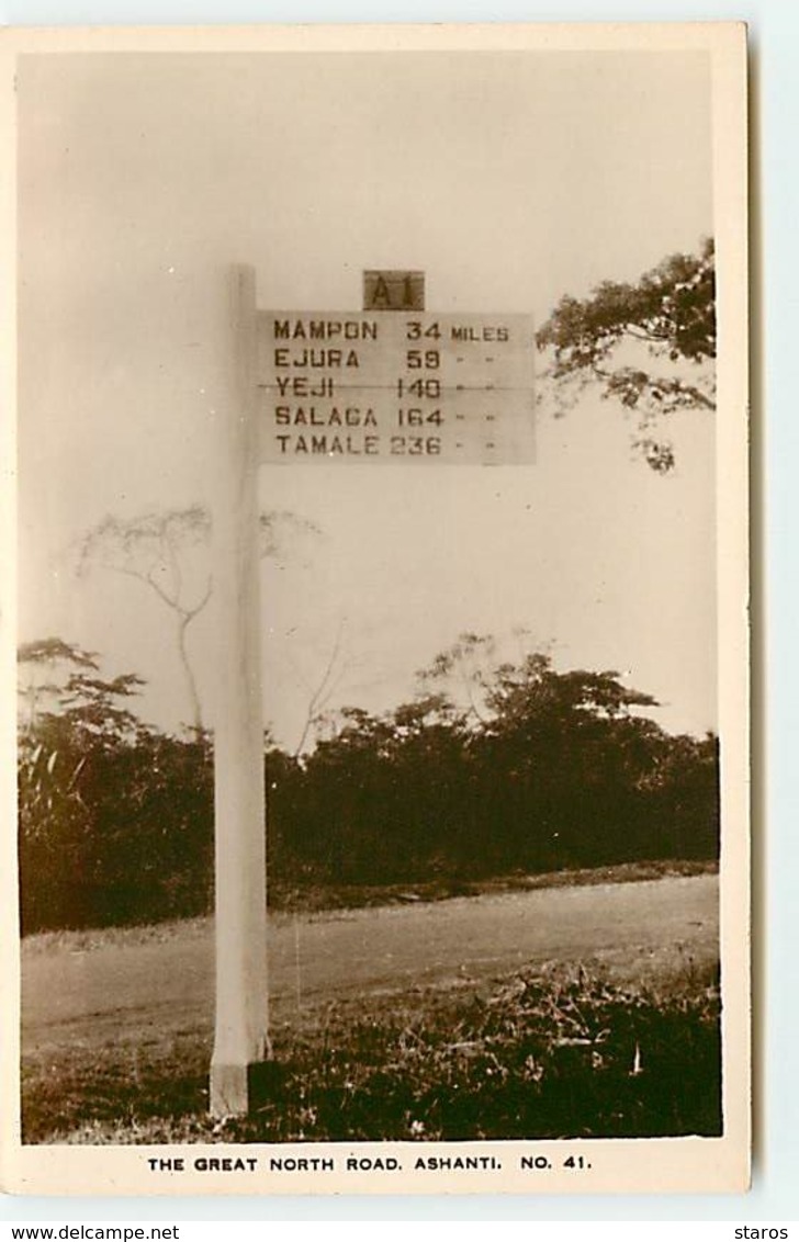 The Great North Road, Ashanti - Ghana - Gold Coast