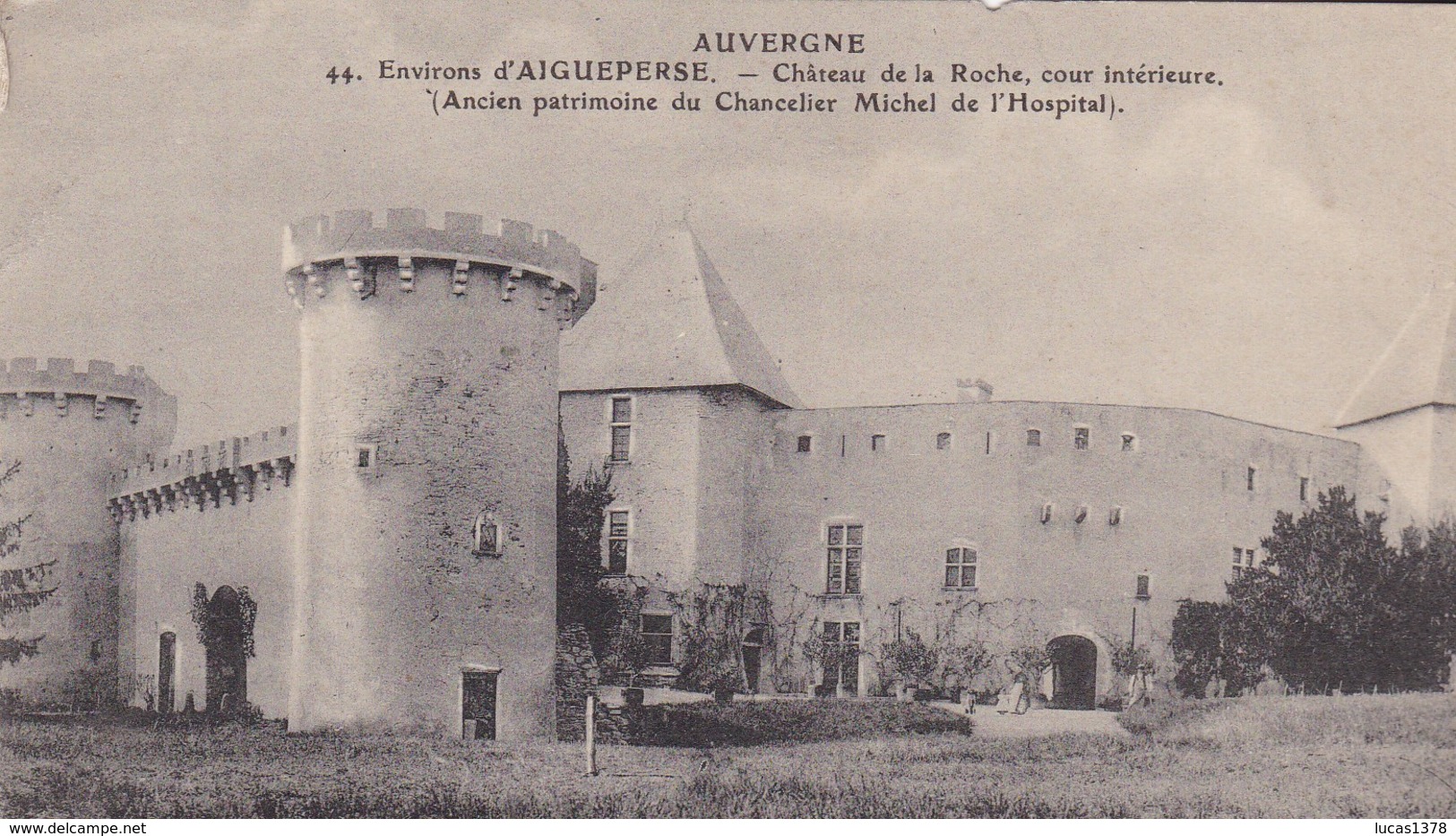 63 / AIGUEPERSE / CHATEAU DE LA ROCHE / - Aigueperse