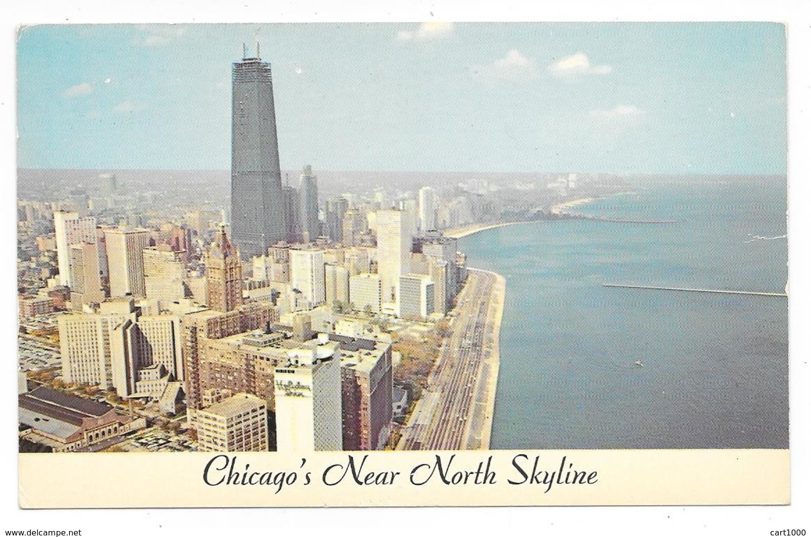 CHICAGO NEAR NORTH SKYLINE 1969 - Chicago