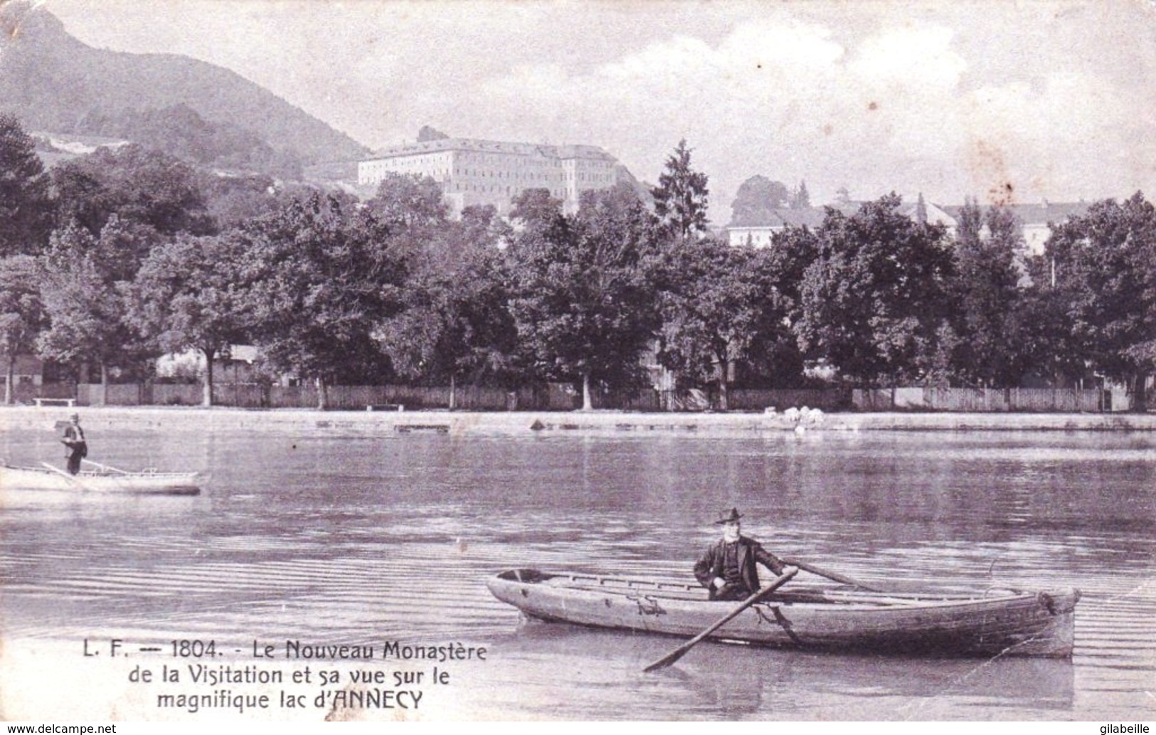 74 - Haute Savoie -  ANNECY Le Nouveau Monastere De La Visitation Et Sa Vue Sur Le Lac - Annecy