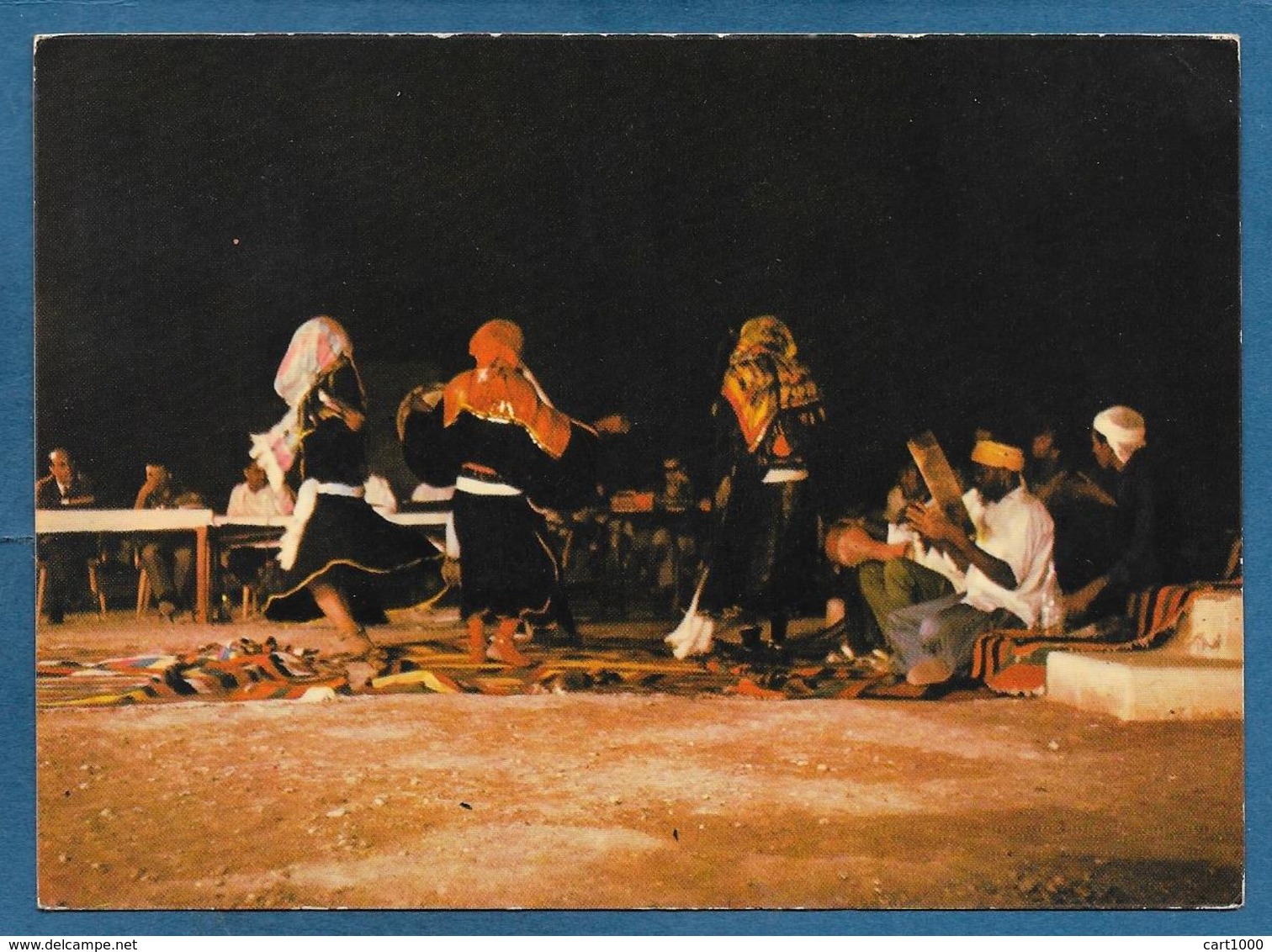 ALGERIE GROUPE FOLKLORIQUE SUD ALGERIEN  1975 - Scene & Tipi