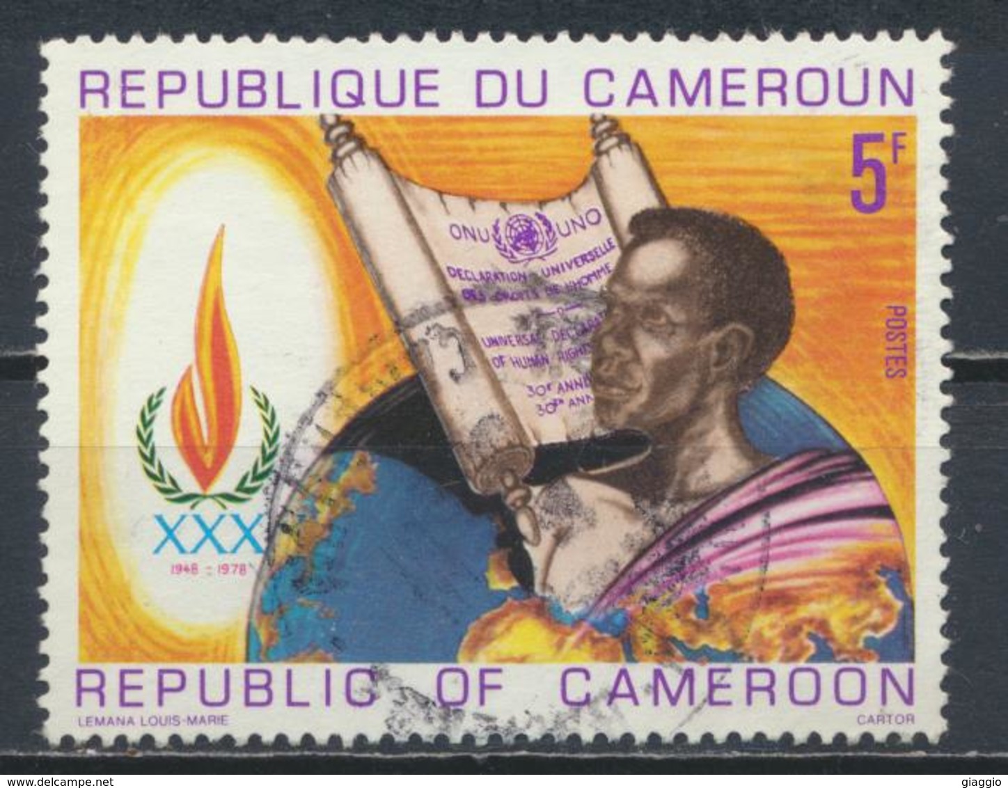 °°° CAMERUN - Y&T N°787 - 1986 °°° - Camerun (1960-...)