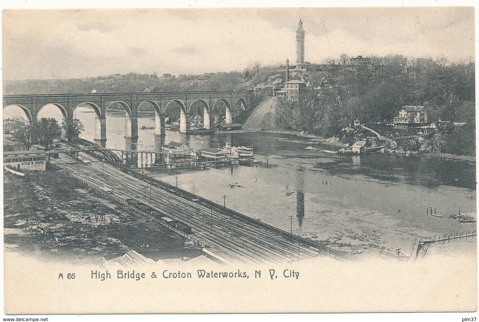 NY - NEW YORK CITY - High Bridge & Croton Waterworks - Ponts & Tunnels