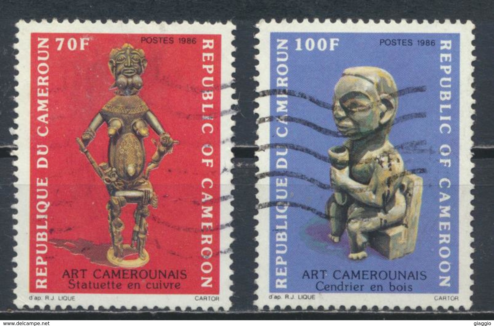 °°° CAMERUN - Y&T N°791/92 - 1986 °°° - Camerun (1960-...)