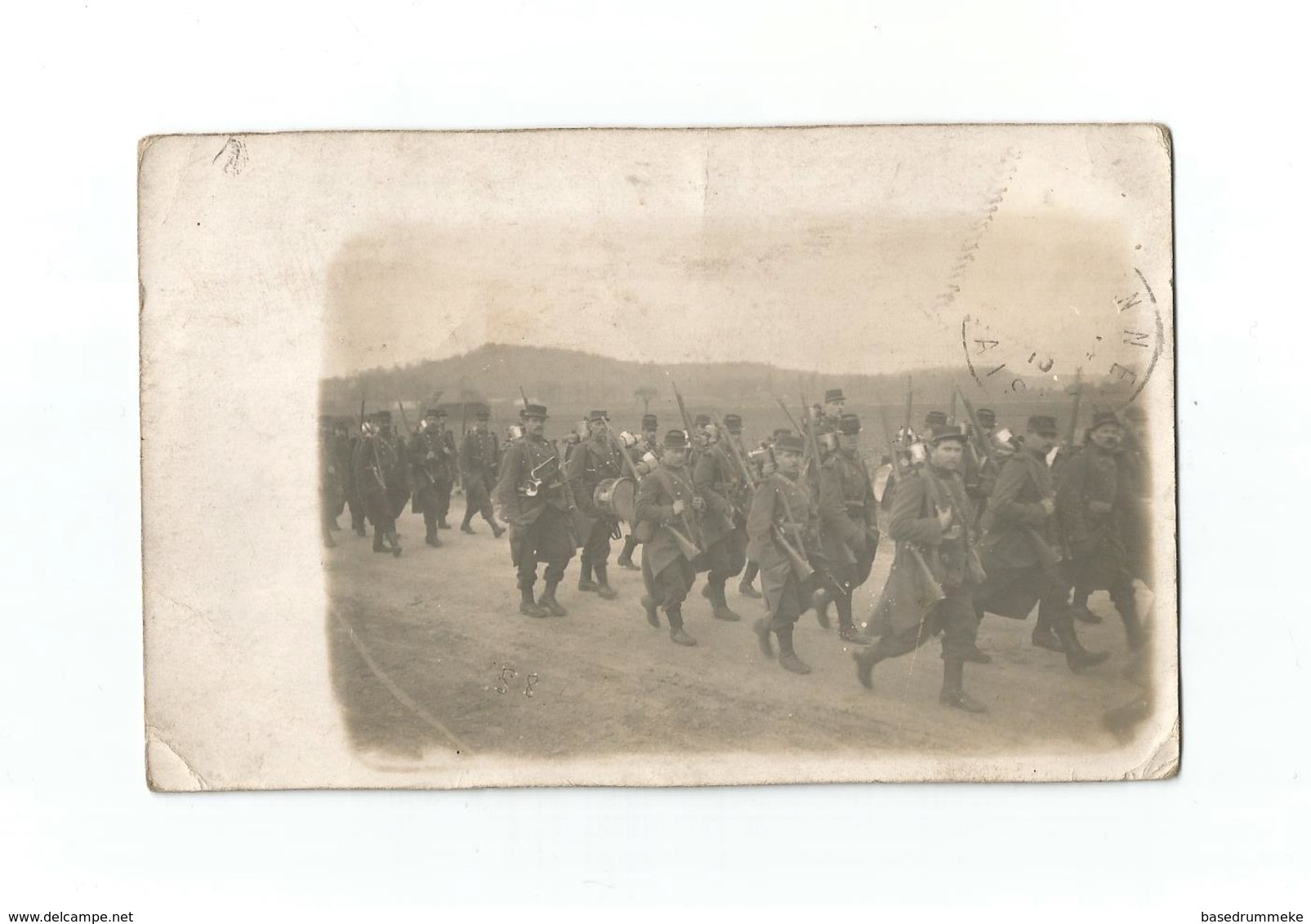 Carte Photo Militaire Adressée à Melle Petit, Brasserie, Bailleul-Sire-Berthoult (1915). - Autres & Non Classés