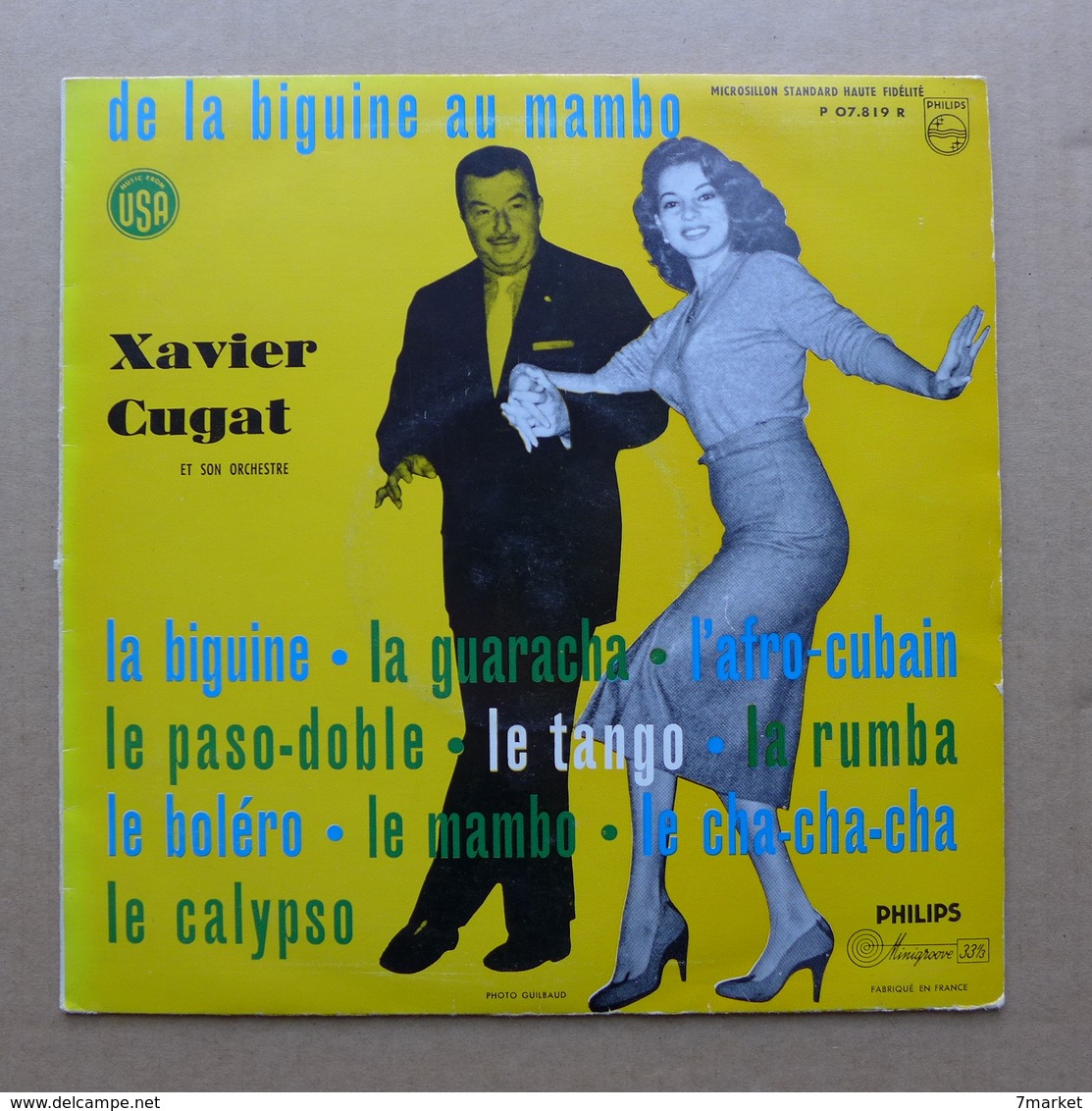 LP/ Xavier Cugat Et Son Orchestre - De La Biguine Au Mambo - World Music