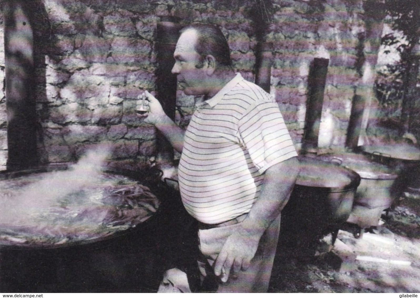 56 - Morbihan - GUENIN -  Pardon Du Manéguen 1983 - Le Chef Goute Le Pot Au Feu - Photo Y.Kervinio - 150 Exemplaires - Autres & Non Classés