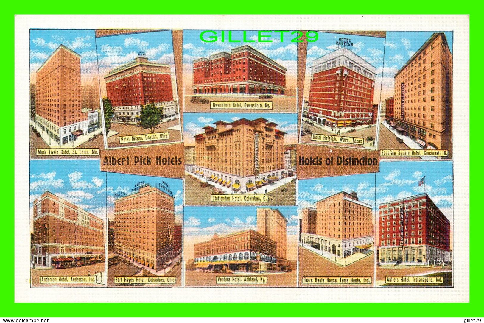 DAYTON, OH - ALBERT PICK HOTELS & HOTELS OF DISTINCTION - 13 MULTIVUES - - Dayton