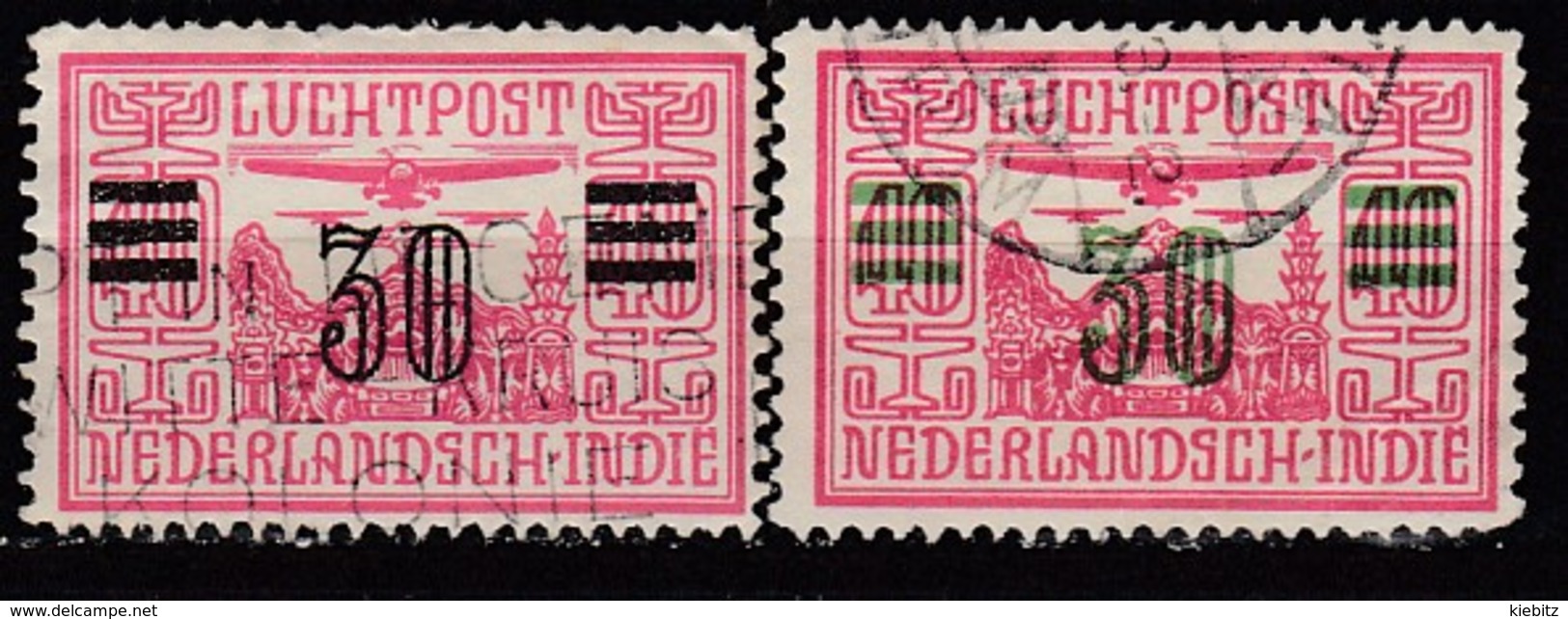 NIED. INDIEN 1930 - MiNr: 173 A+b   Used - Niederländisch-Indien