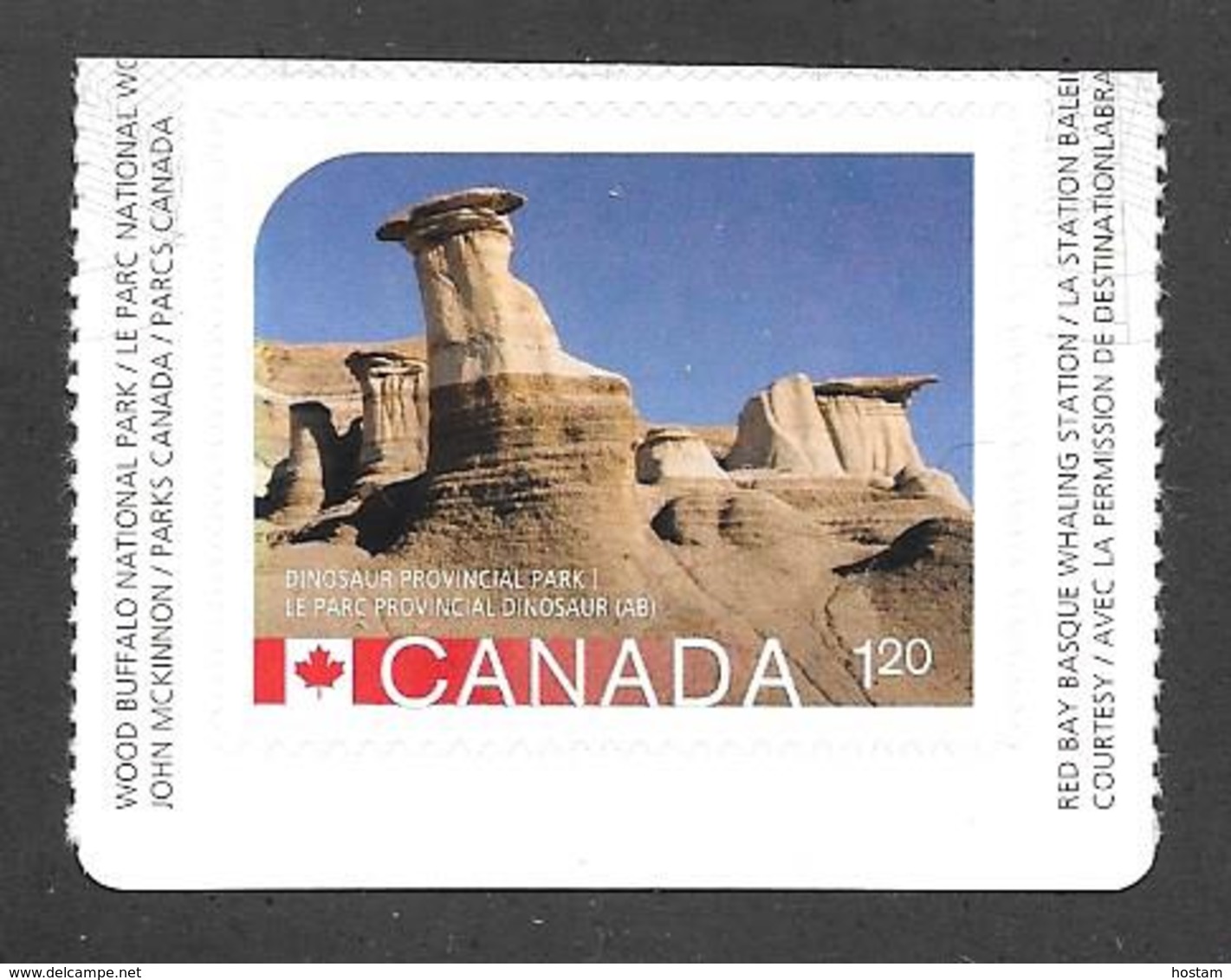 CANADA 2015, #2845  UNESCO ERROR Single Stamp  See Description  MNH - Single Stamps