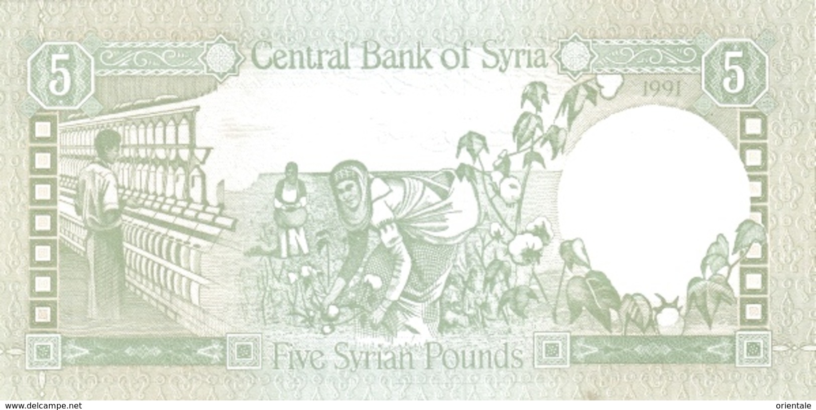 SY P. 100e 5 P 1991 UNC - Syrie