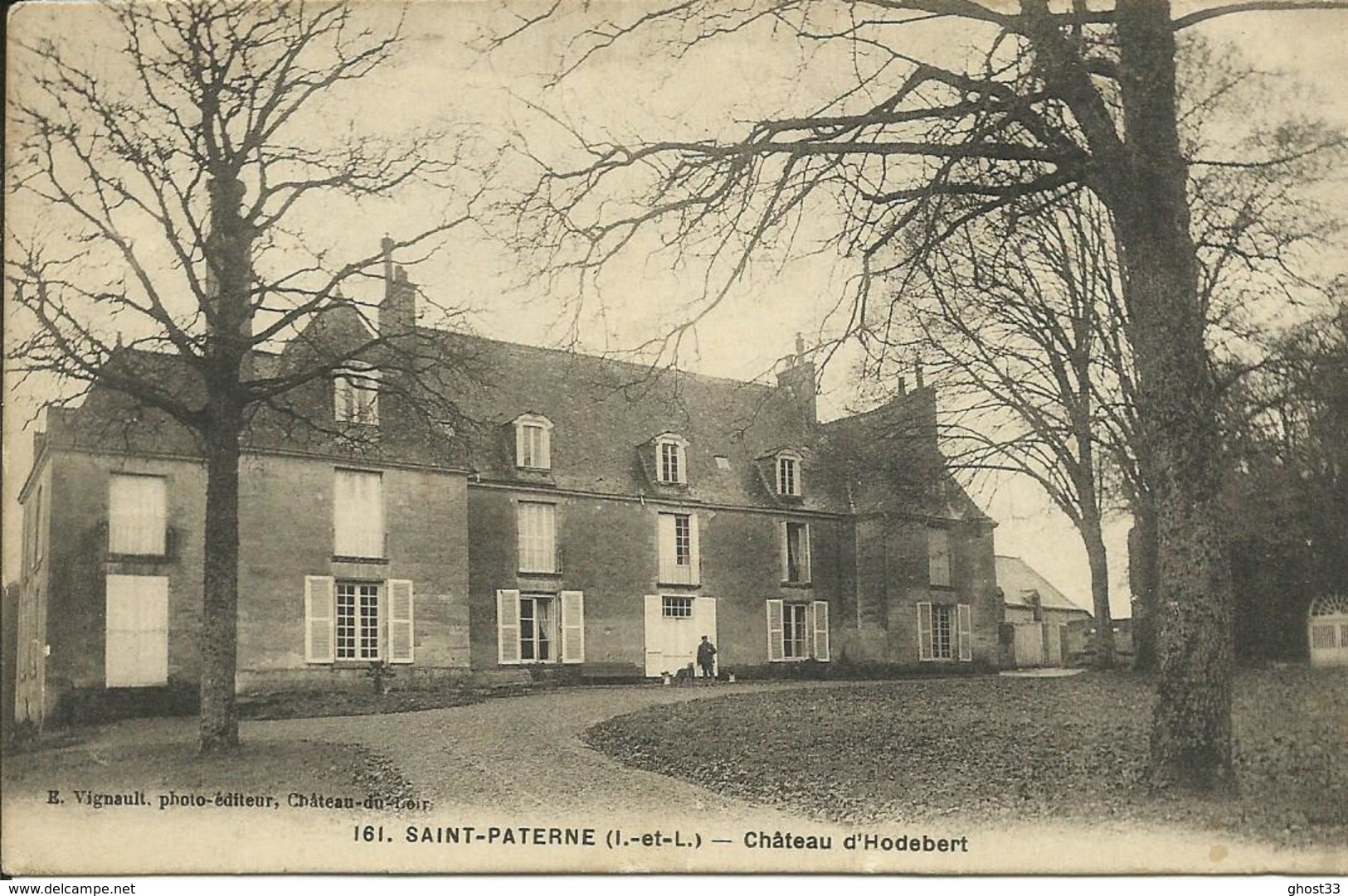 CARTE POSTALE - SAINT-PATERNE - Château D'Hodebert - Ille-et-Vilaine (35) - Other & Unclassified