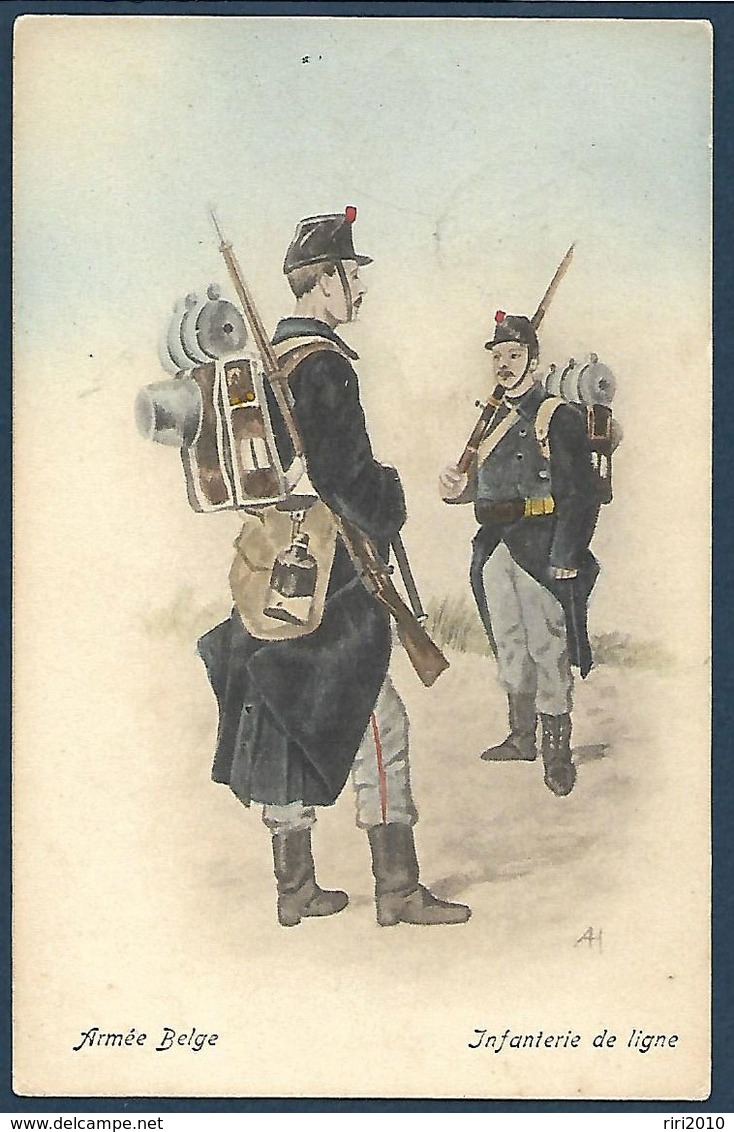 Armée Belge - Infanterie De Ligne - Uniformes