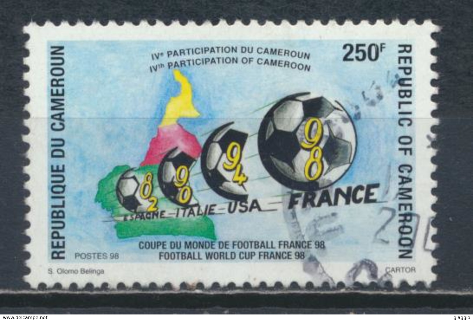°°° CAMERUN - Y&T N°895 - 1998 °°° - Camerun (1960-...)