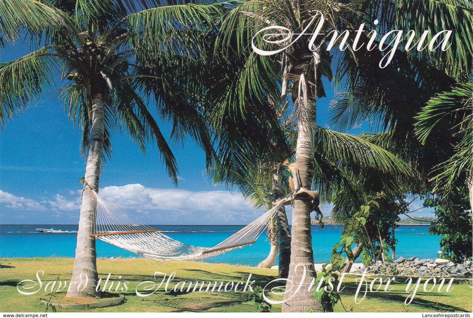 Postcard Antigua By The Card Shop In St John's PU 2000 IN St Kitts My Ref  B23185 - Antigua Und Barbuda