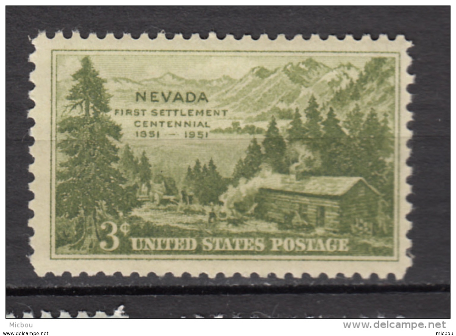 USA, MNH, Montagne, Mountain, Défrichage, Bois, Wood, Forest, Forêt, Feu, Fire, Nevada - Autres & Non Classés