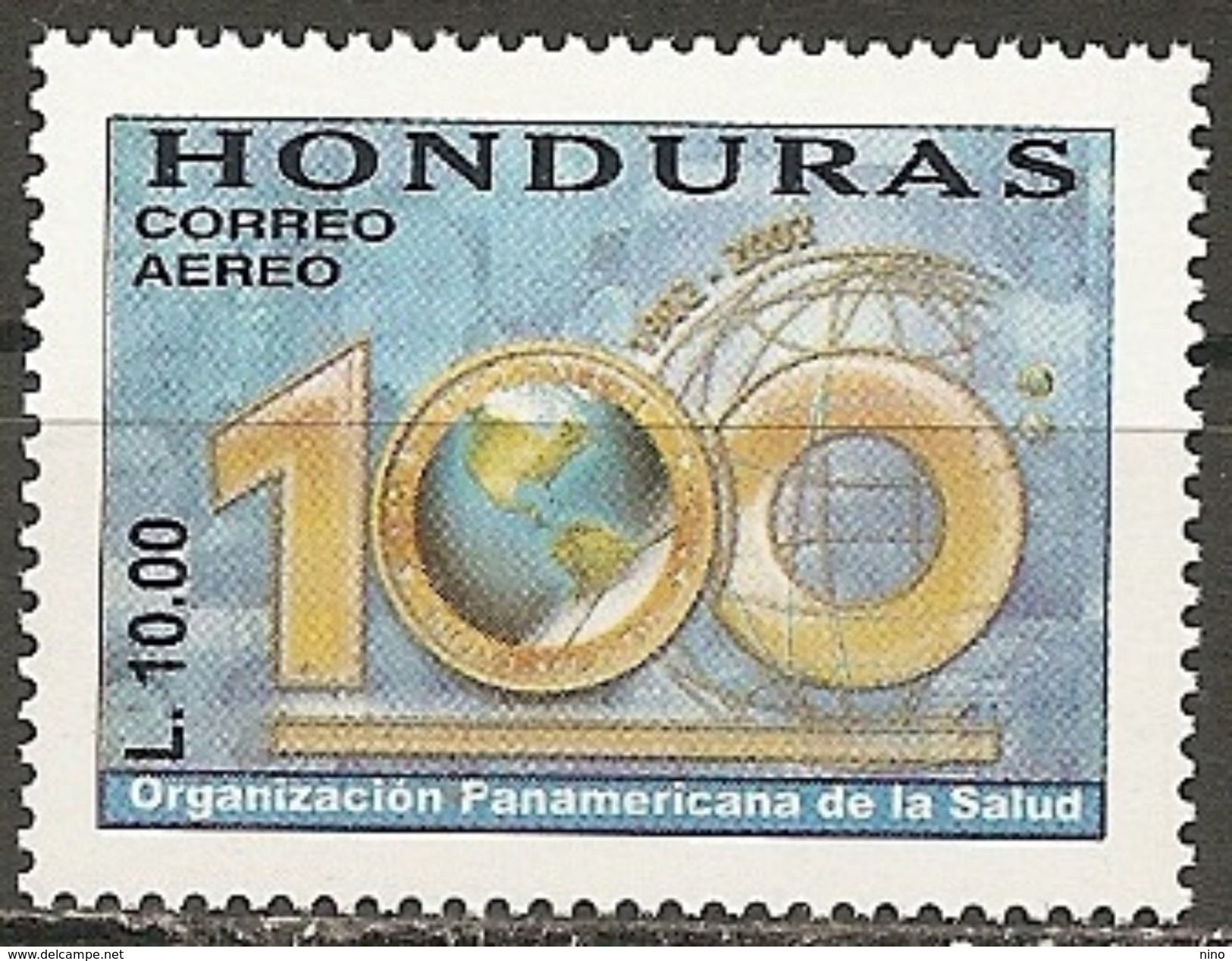 Honduras. Scott # C1116 MNH. 100th. Anniv. Of PAHO. Joint Issue With Chile 2002 - Emissions Communes