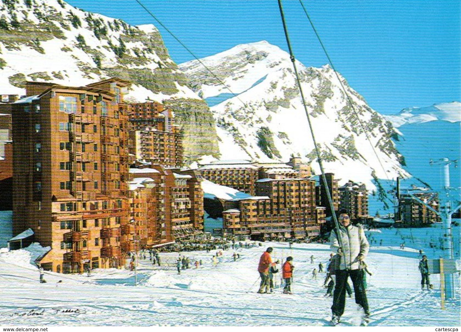 Avoriaz Vue Generale De La Station Et Village Des Enfants   CPM Ou CPSM - Avoriaz