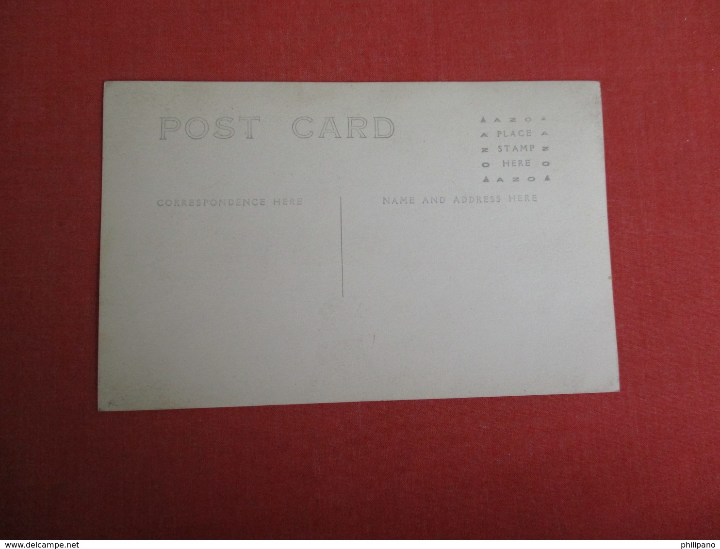 RPPC   Man Outside Store    Ref. 3084 - A Identificar