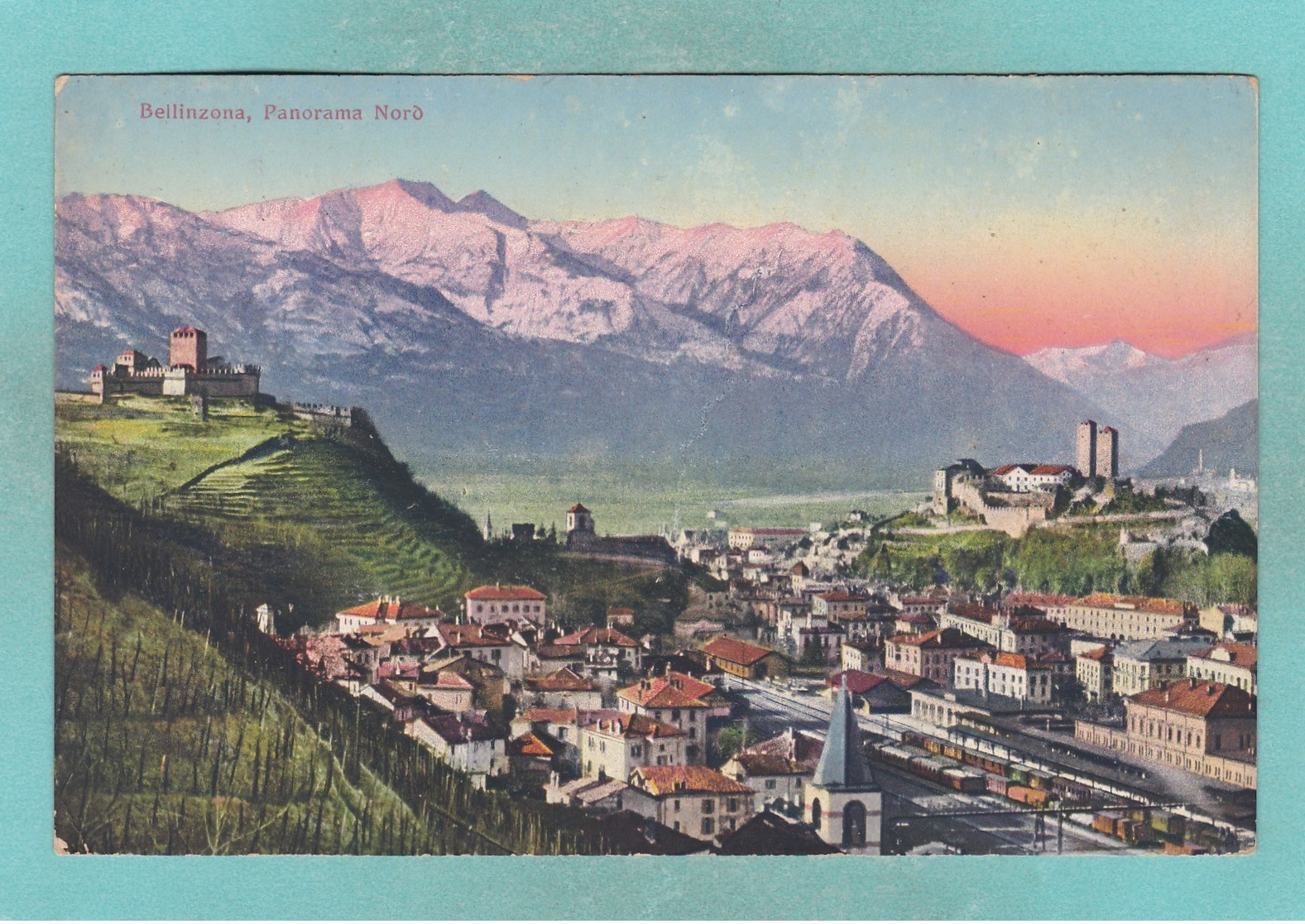 Old Post Card Of Bellinzona, Ticino, Switzerland ,R77. - Other & Unclassified