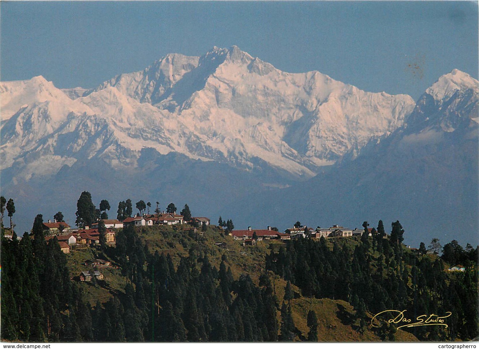 D1406 Kangchenjunga & Jalapahar Darjeeling - India