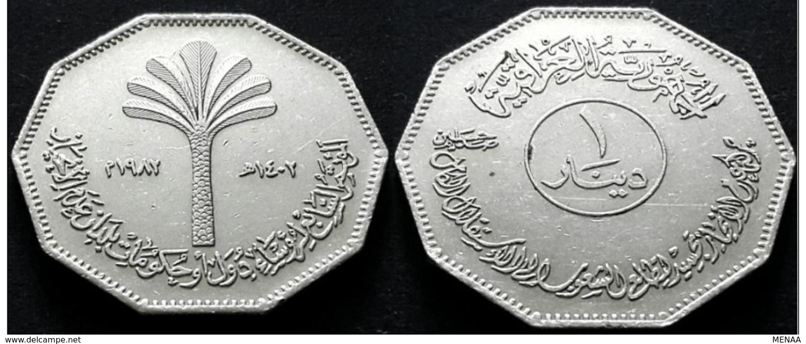 IRAQ - 1 Dinar - 1982 - KM 156 - Commemorative Issue  Non-aligned Nations Conference In Baghdad - UNC - Iraq