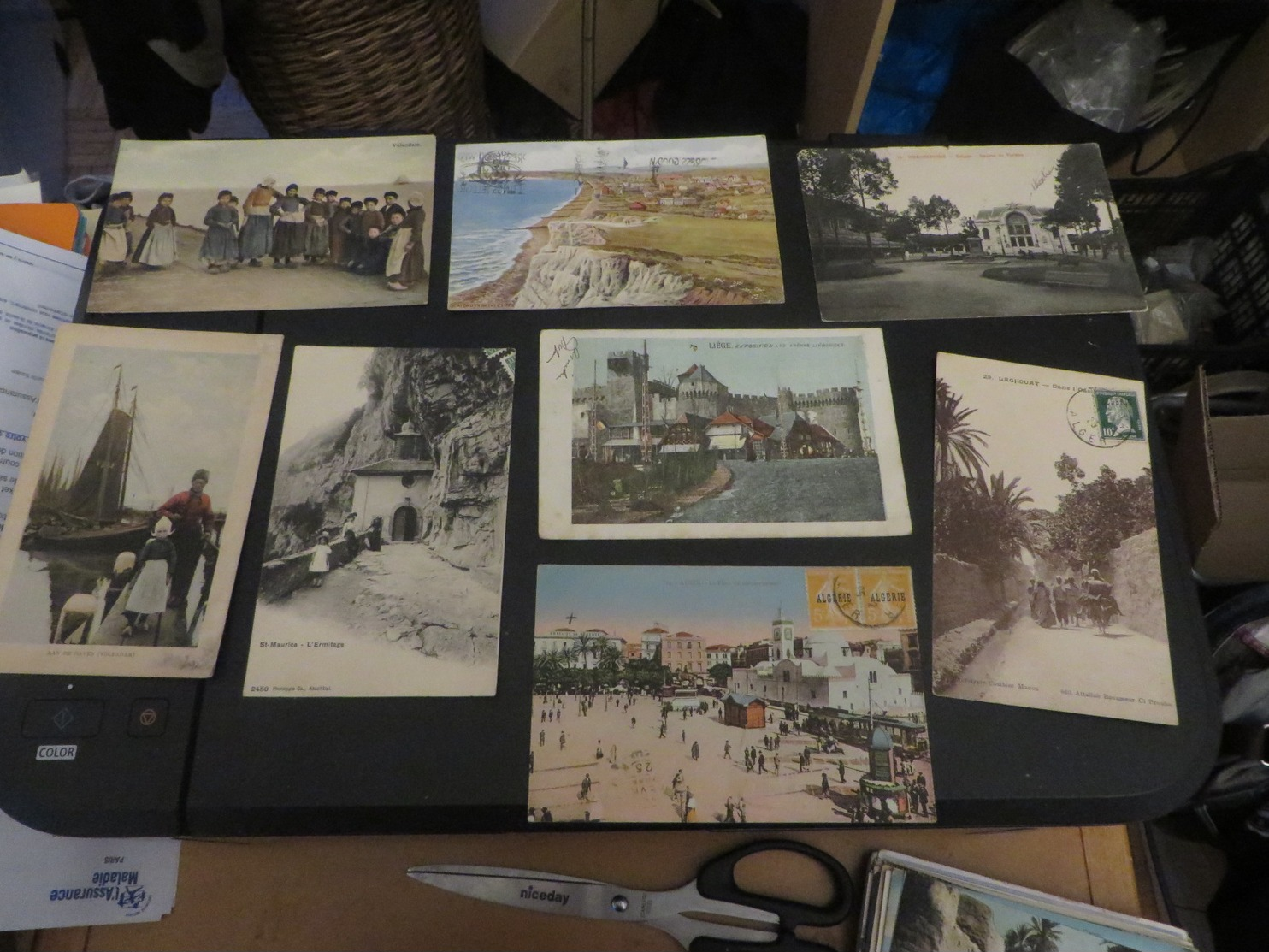 LOT DE CARTES POSTALES ANCIENNES TOUTES PHOTOGRAPHIEES ETRANGERES - 5 - 99 Cartes