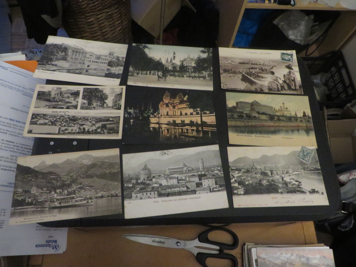 LOT DE CARTES POSTALES ANCIENNES TOUTES PHOTOGRAPHIEES ETRANGERES