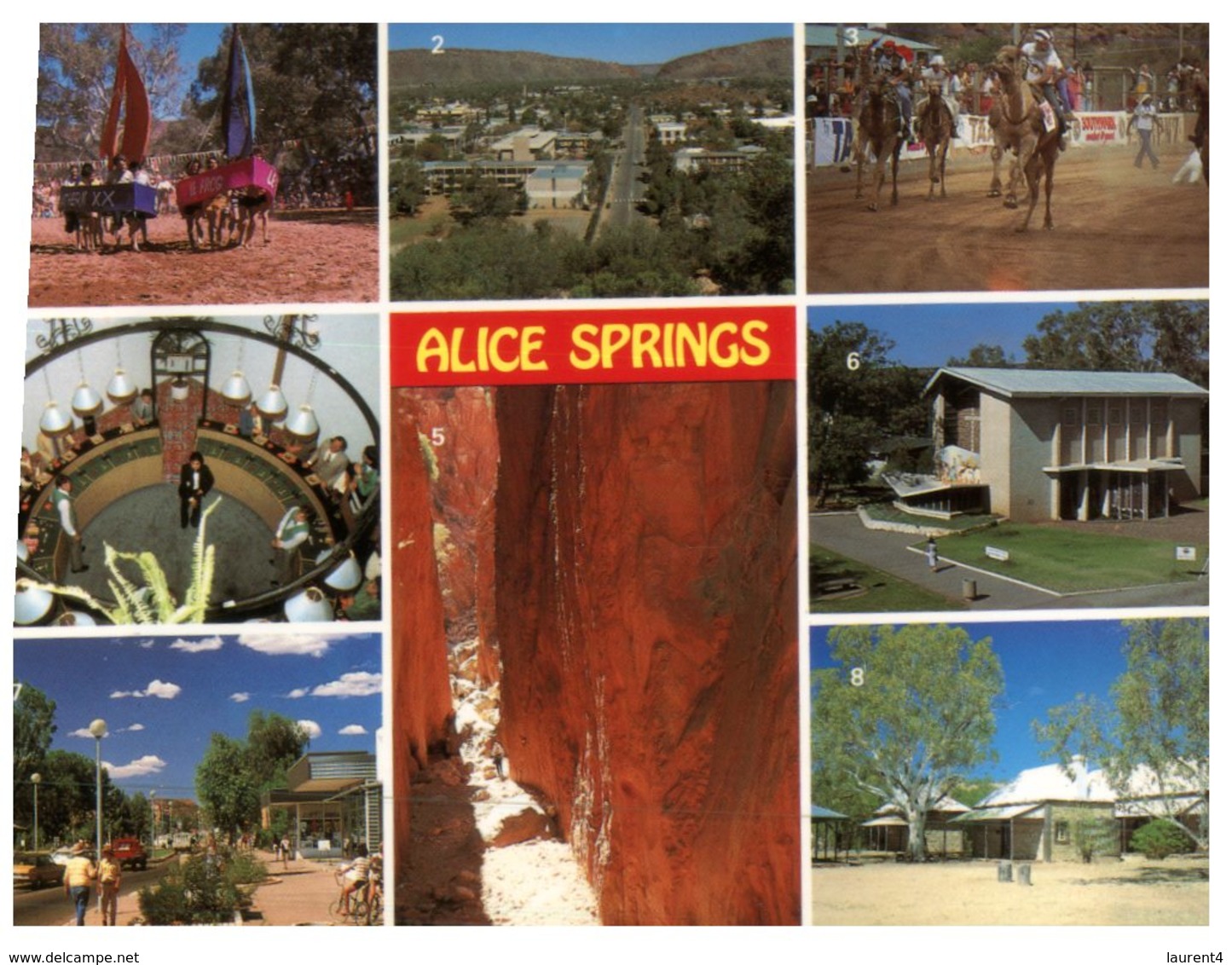 (370) Australia - NT - Alice Springs (Camel Race) - Uluru & The Olgas