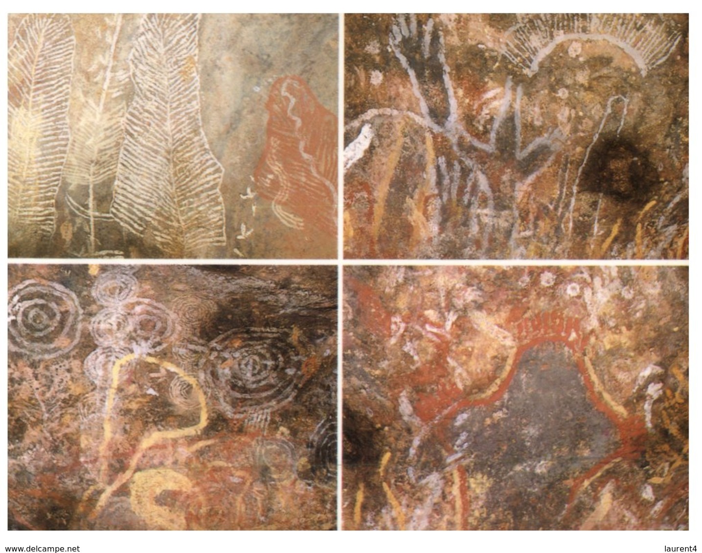 (370) Australia - Aboriginal Art Painting - Aborigines