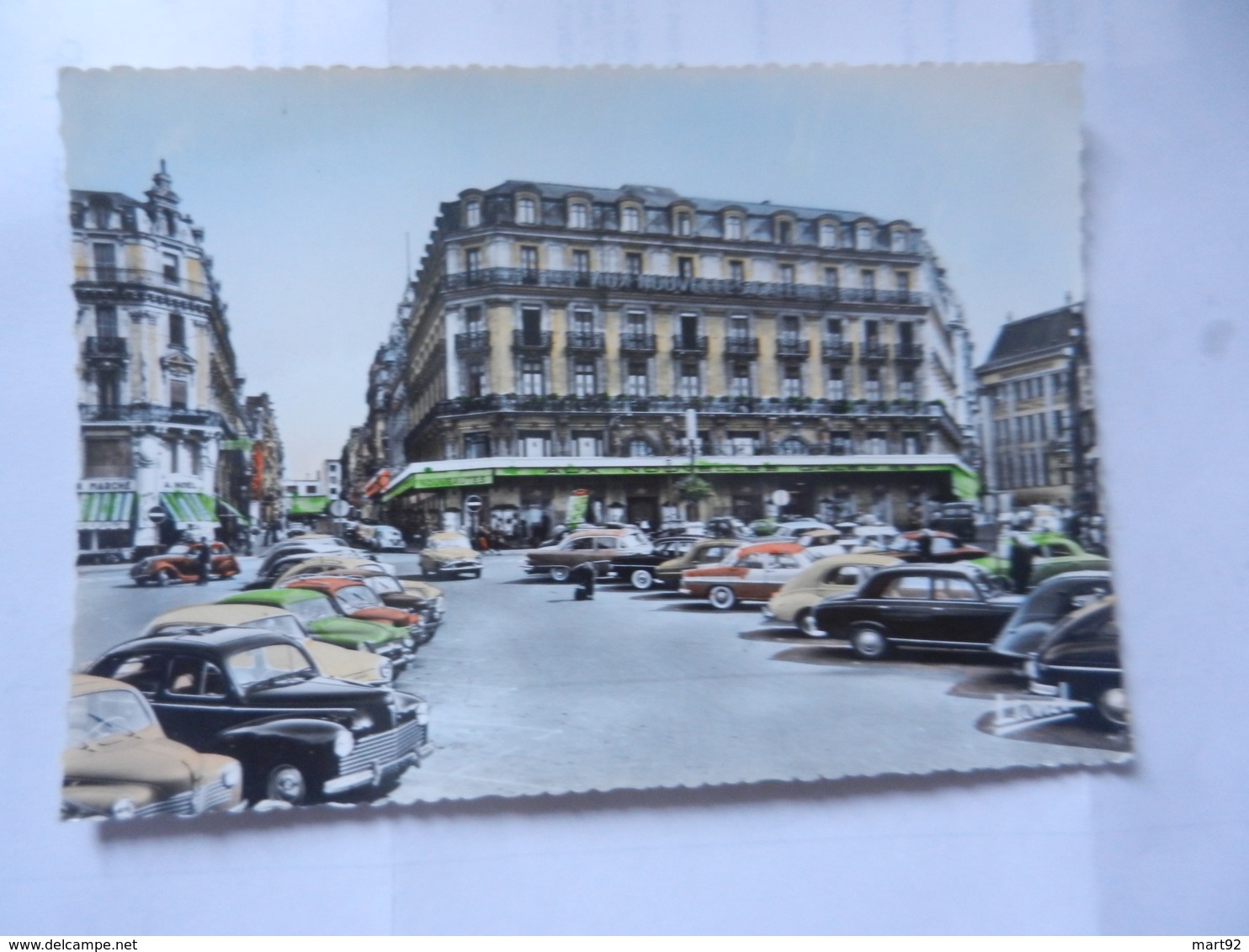 ANGERS PLACE DU RALLIEMENT  RUE D ALSACE PEUGEOT 403  403 SIMCARENAULT 4CV  VERSAILLES - Angers