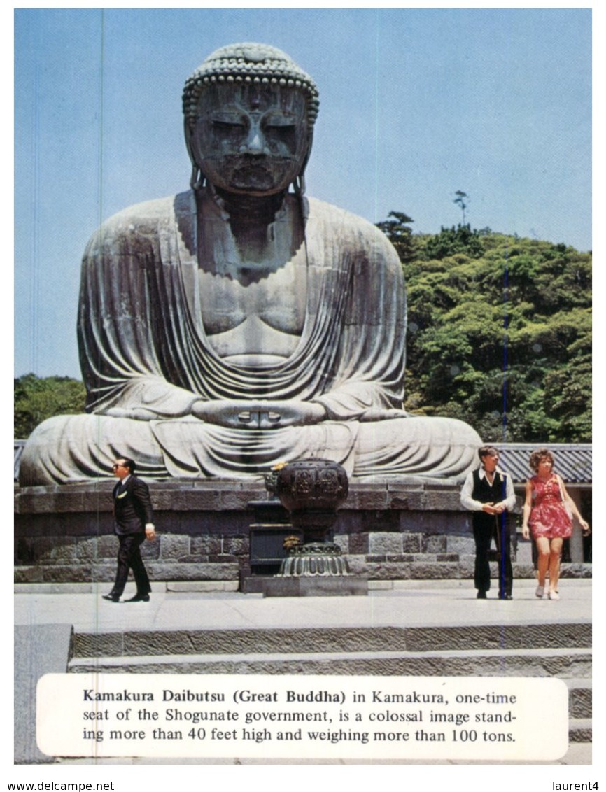 (156) Japan - Kamakura Daibutsu (Great Buddha) - Bouddhisme