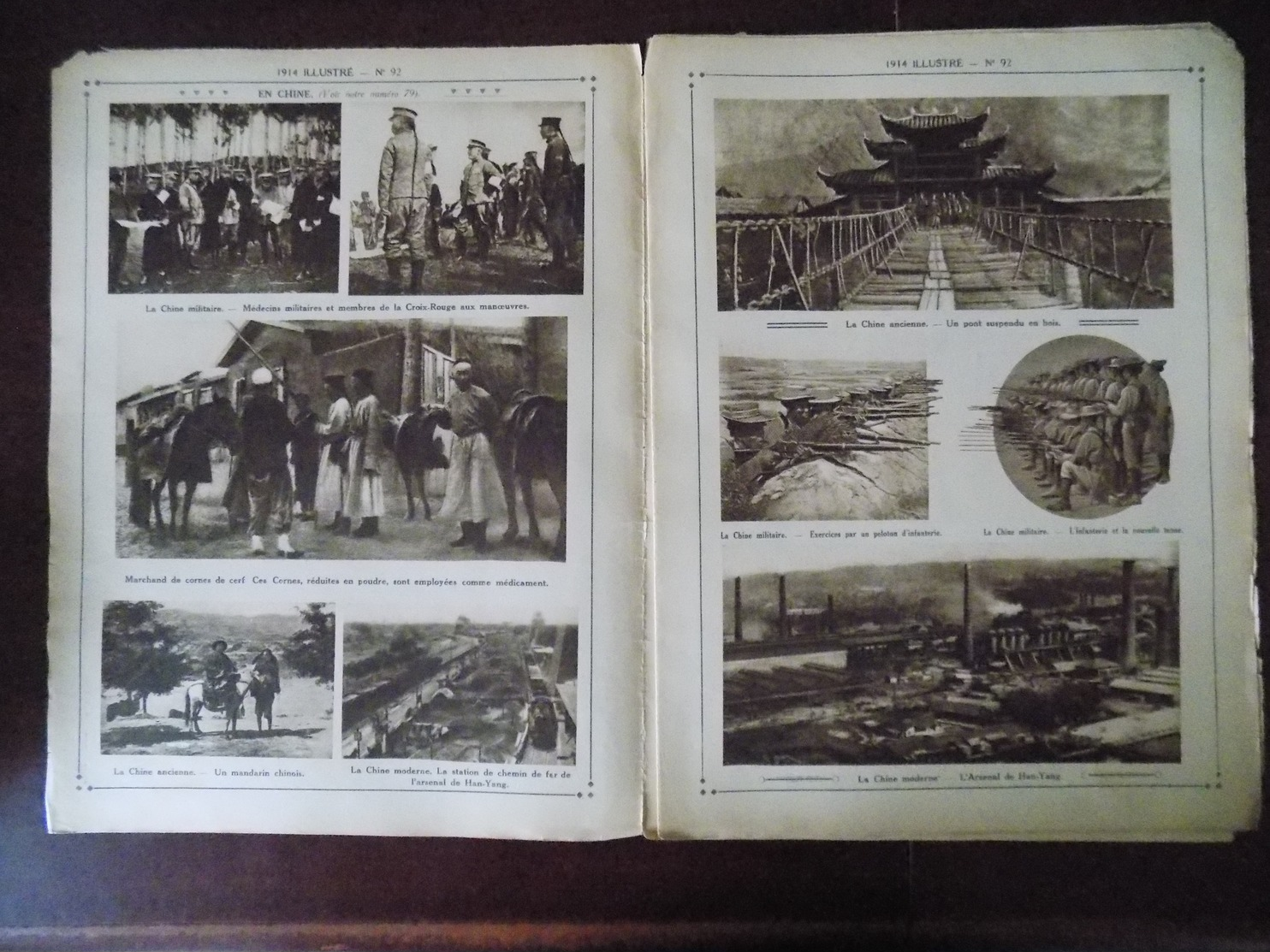 1914 Illustré N° 92 Chine - Camp Prisonnier Français - Chasse Baleine - Suède - Auguste Donnay - 1900 - 1949