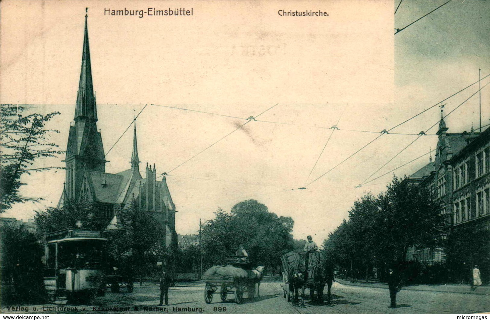 HAMBURG-EIMSBÜTTEL - Christuskirche - Eimsbüttel