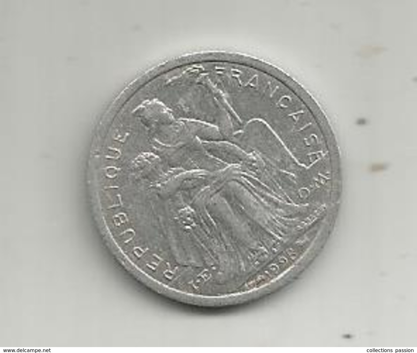 Monnaie , POLYNESIE FRANCAISE , 1998 , 1 F , 2 Scans - Frans-Polynesië