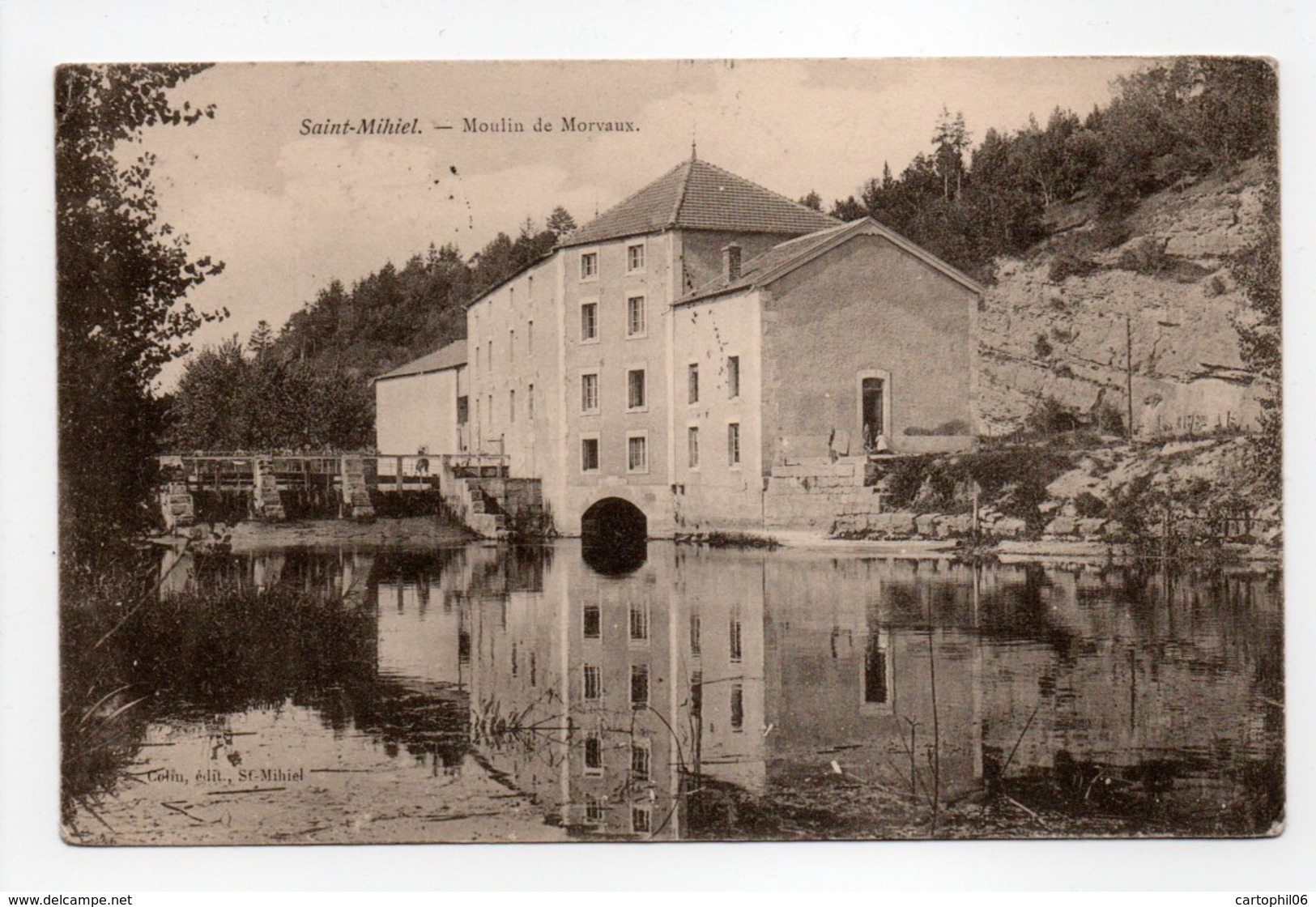 - CPA SAINT-MIHIEL (55) - Moulin De Morvaux 1906 - Edition Colin - - Saint Mihiel