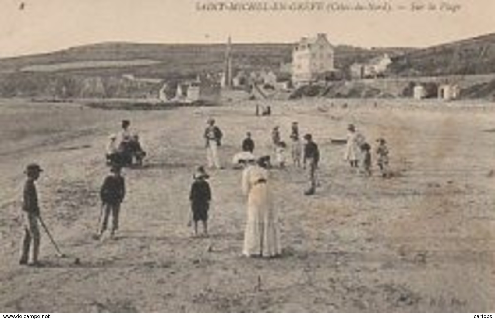 22 SAINT-MICHEL-en-GREVE  Sur La Plage - Saint-Michel-en-Grève