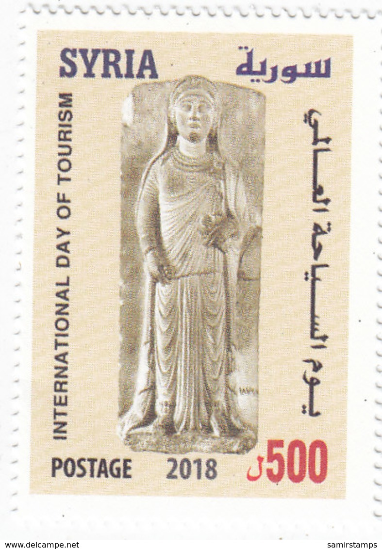 Syria New Issue 2018, Internayt.Day Of Tourisme, Archeology 1v.complete Set ,High Value- SKRILL PAY ONLY - Syrië