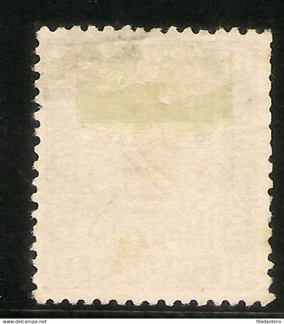 ESPAÑA Edifil 116 (º) 2 Céntimos Gris   Corona Real,cifras,Amadeo  1872  NL871 - Usados