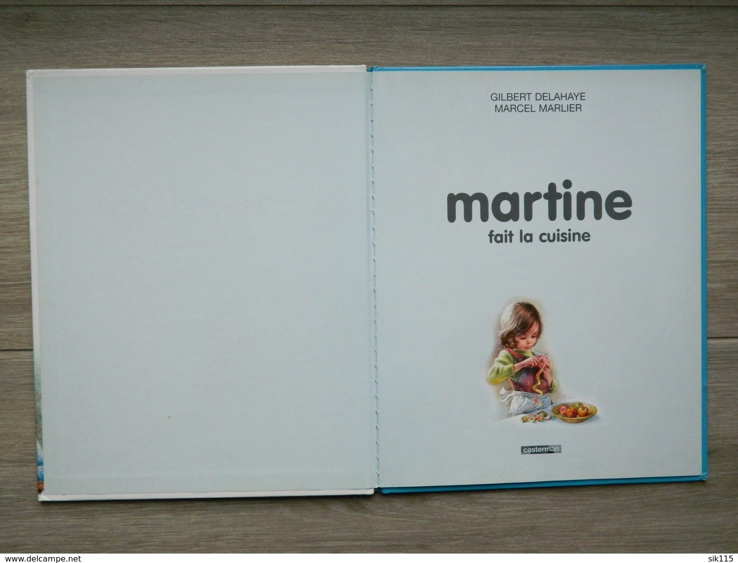 MARTINE - 1974 - Fait De La Cuisine - CASTERMAN - Gilbert Delahaye - Marcel Marlier - N° 24 - Martine