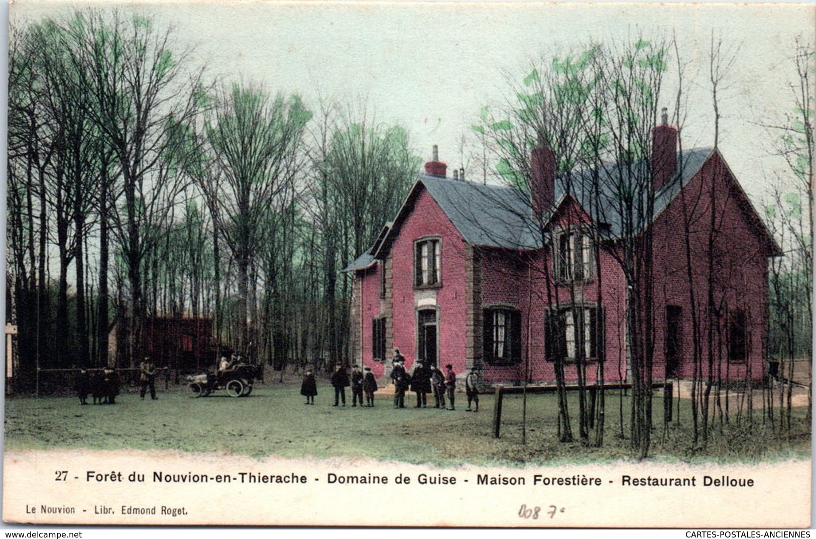 80 NOUVION EN THIERACHE - Domaine De Guise Maison Forestière - Autres & Non Classés