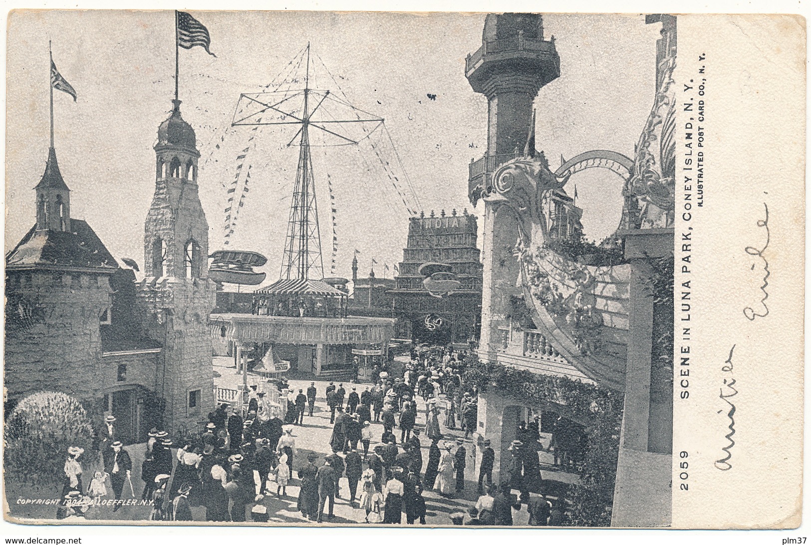 NY - NEW YORK CITY , Coney Island - Luna Park - Brooklyn