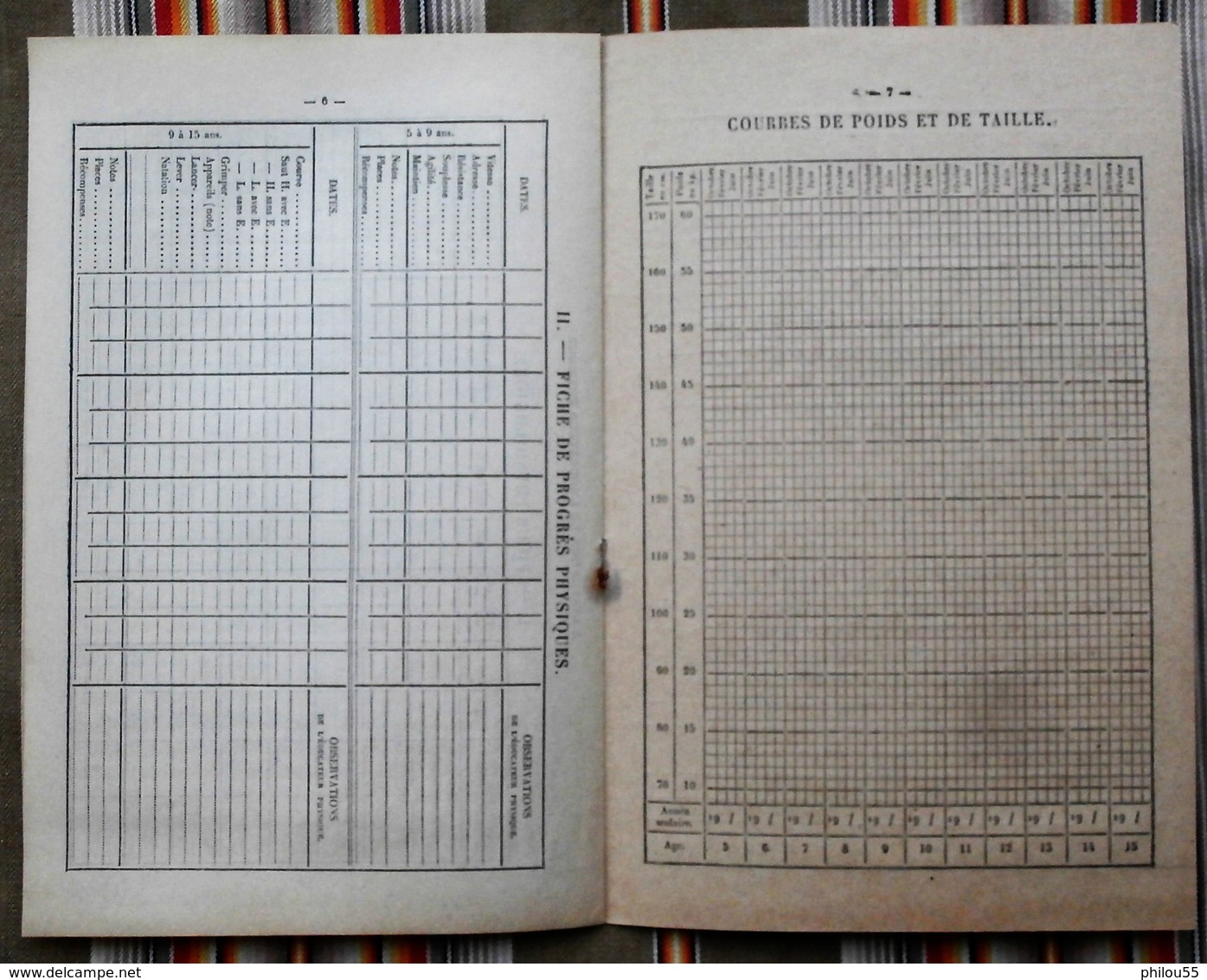 55 CHAMPLON par ETAIN Fiche d'Aptitude C. Lambert 1947 - 48 Fin d'Etudes