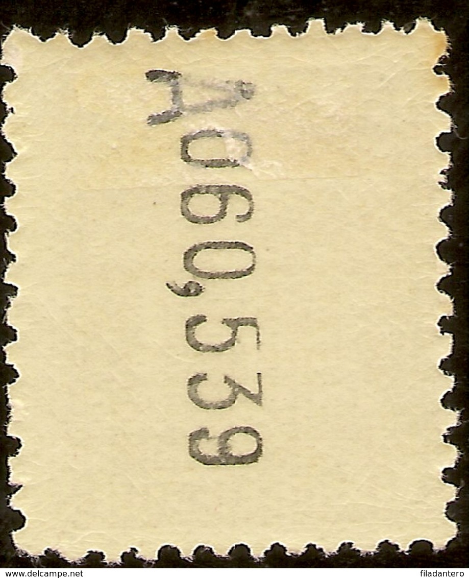 ESPAÑA  Teléfrafos  Edifil 68* Mh 5 Céntimos Lila  Escudo España  1932/33  NL579 - Telegramas