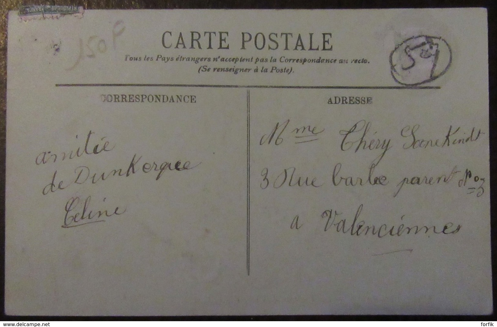 France - CPA Malo-Les-Bains - Un Troupeau De Chèvres - Carte Animée Circulée En 1909 - Malo Les Bains