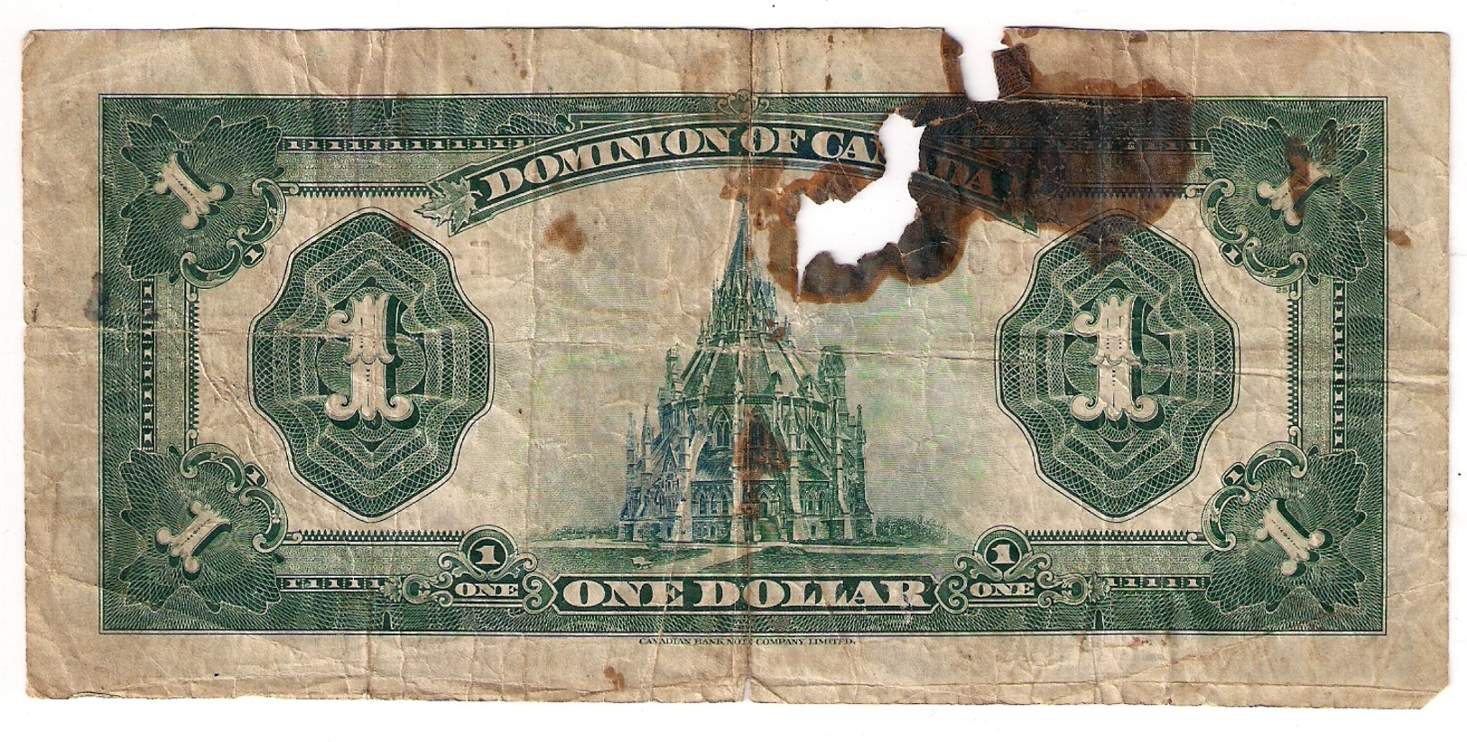 Canada  :   Billet  1  Dollar  1923... - Canada