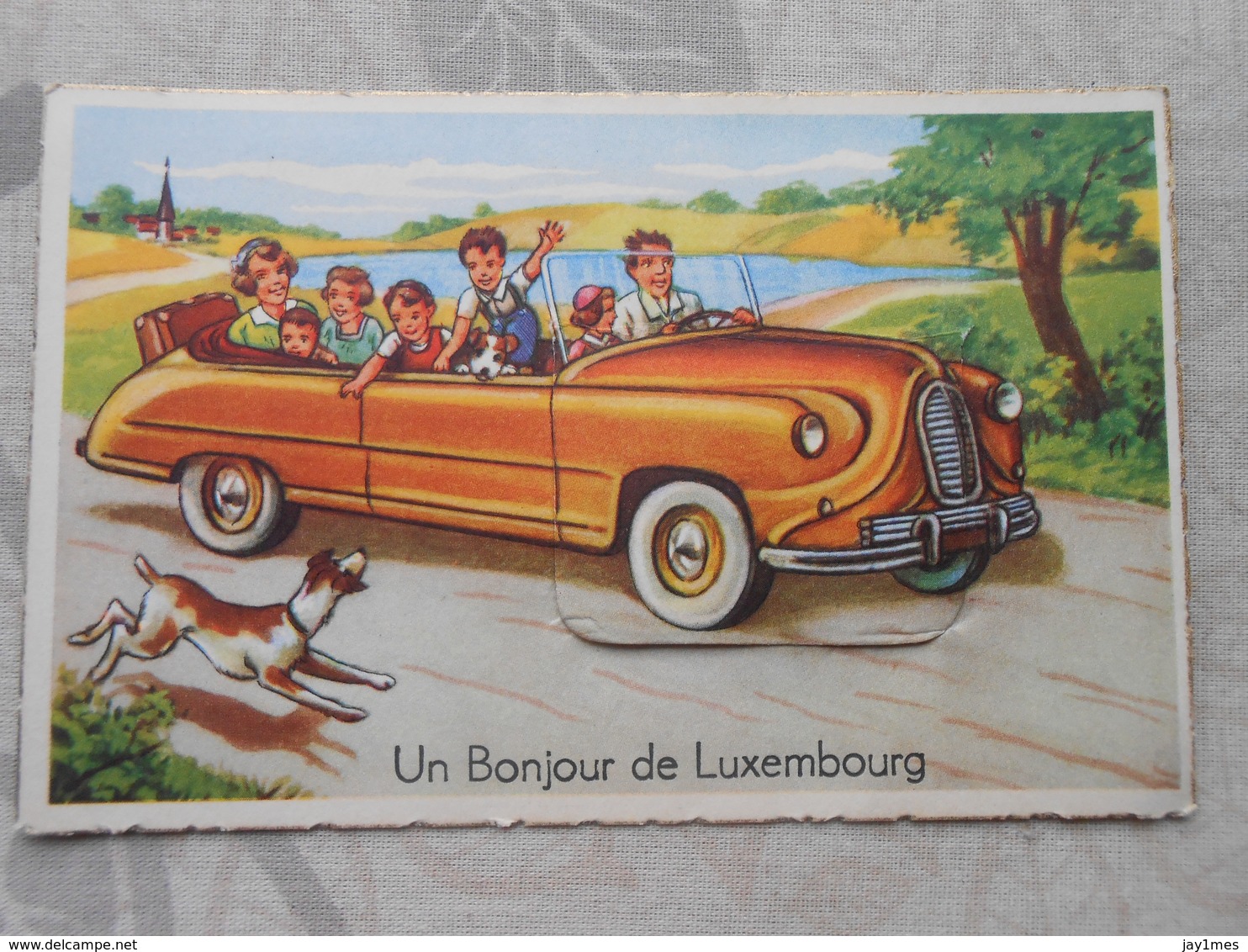 Cpa Système Bonjour Du Luxembourg - Luxemburg - Stad